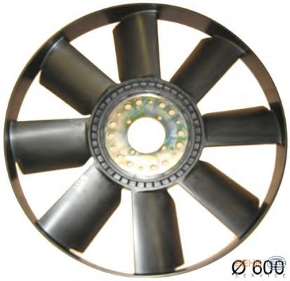 Fan Wheel, engine cooling 8MV 376 757-741