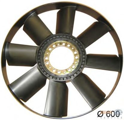 Fan Wheel, engine cooling 8MV 376 757-751