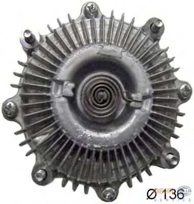 Clutch, radiator fan 8MV 376 791-031