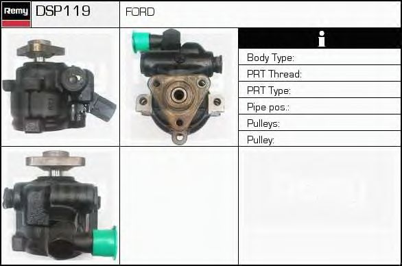 Hydraulic Pump, steering system DSP119