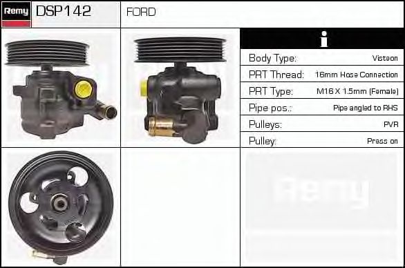 Hydraulic Pump, steering system DSP142