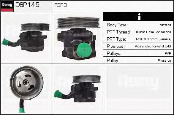 Hydraulic Pump, steering system DSP145