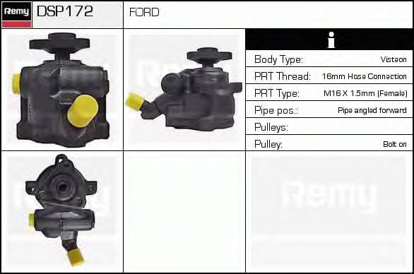 Hydraulic Pump, steering system DSP172