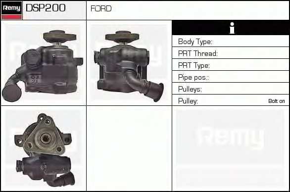 Hydraulic Pump, steering system DSP200