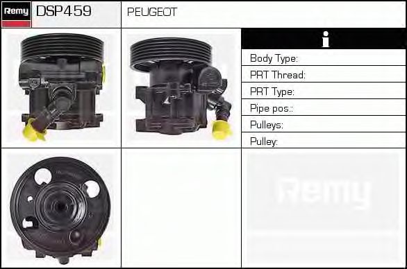 Hydraulic Pump, steering system DSP459