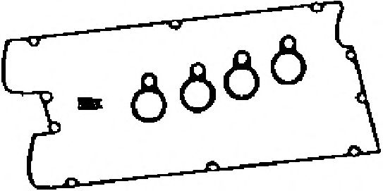 Gasket, cylinder head cover 440124P