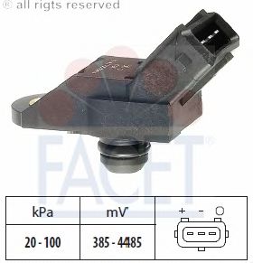 Air Pressure Sensor, height adaptation; Sensor, intake manifold pressure 10.3010