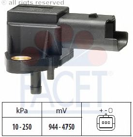 Air Pressure Sensor, height adaptation; Sensor, intake manifold pressure 10.3030