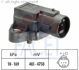 Air Pressure Sensor, height adaptation; Sensor, intake manifold pressure 10.3032