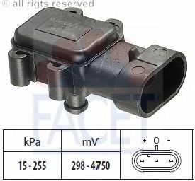 Air Pressure Sensor, height adaptation; Sensor, intake manifold pressure 10.3064