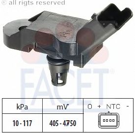 Air Pressure Sensor, height adaptation; Sensor, intake manifold pressure 10.3080