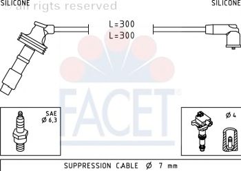 Ignition Cable Kit 4.7059