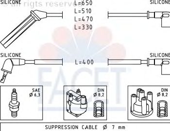 Ignition Cable Kit 4.9138