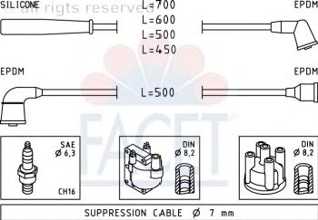 Ignition Cable Kit 4.9398