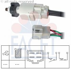 Brake Light Switch; Switch, clutch control; Switch, clutch control (engine control) 7.1273