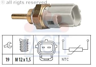 Coolant Temperature Sensor; Sender Unit, coolant temperature; Sender Unit, coolant temperature 7.3323