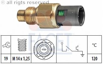 Temperature Switch, coolant warning lamp 7.4048