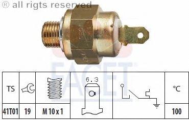 Temperature Switch, coolant warning lamp 7.4132