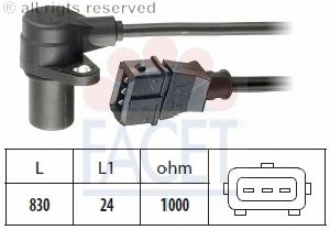 Sensor, crankshaft pulse; Pulse Sensor, flywheel 9.0296