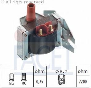 Ignition Coil 9.6069