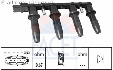 Ignition Coil 9.6350