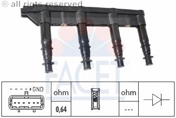 Ignition Coil 9.6383