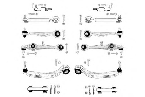 Repair Kit, wheel suspension 0904190-K