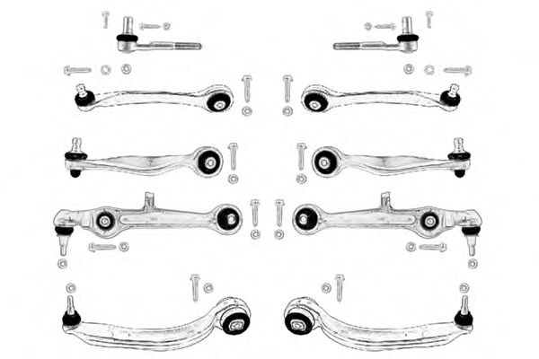 Repair Kit, wheel suspension 0904509-K