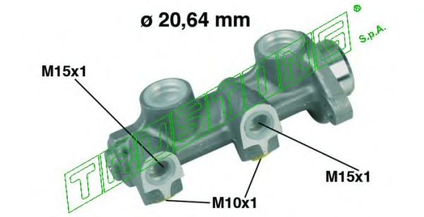 Master Cylinder, brakes PF167