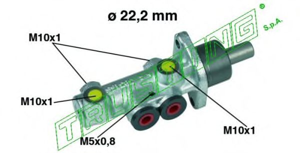 Master Cylinder, brakes PF263