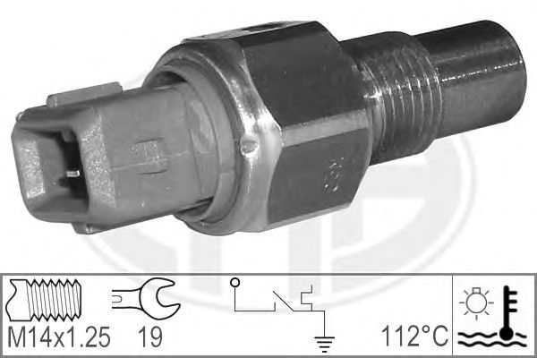 Temperature Switch, coolant warning lamp 330556