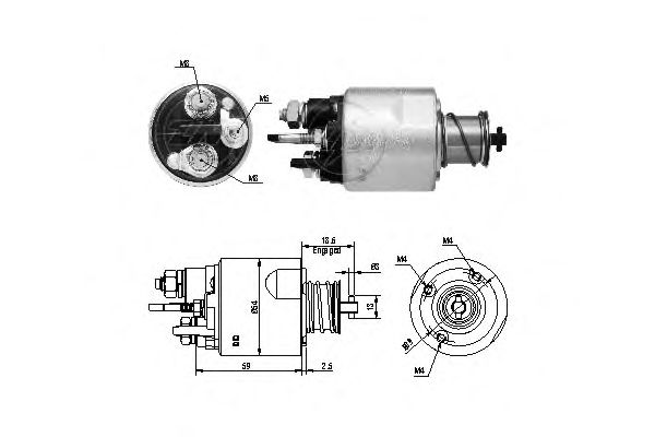 Freewheel Clutch, alternator ZN5494
