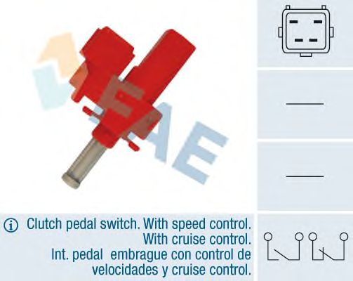 Switch, clutch control 24835