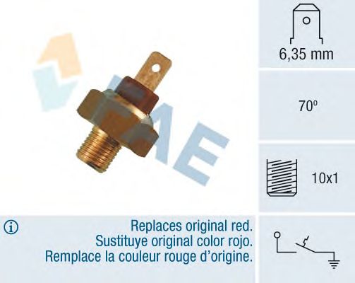 Temperature Switch, coolant warning lamp 35660