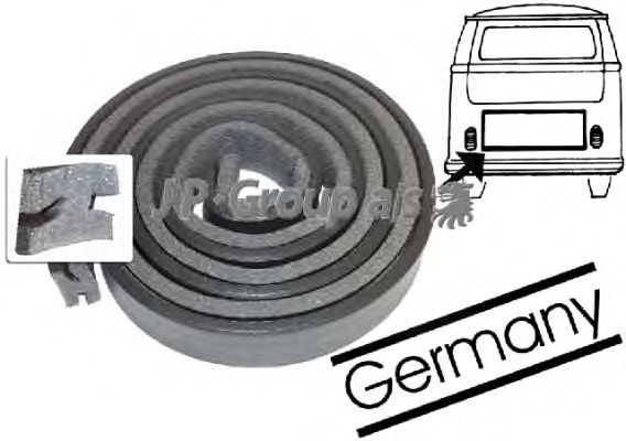 Seal, boot-/cargo area lid 8185500506