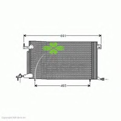 Condensator, airconditioning 94-5290