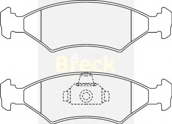 Brake Pad Set, disc brake 20640 00