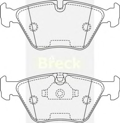 Brake Pad Set, disc brake 21676 00