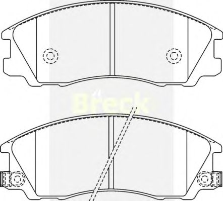 Brake Pad Set, disc brake 24059 00 C