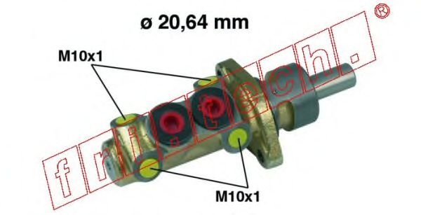 Hoofdremcilinder PF179