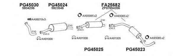 Exhaust System 250057