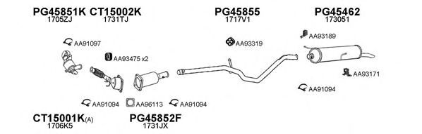 Exhaust System 450596