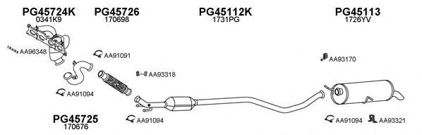 Exhaust System 450643