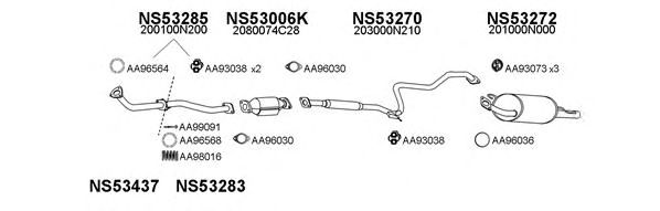 Exhaust System 530043