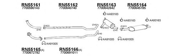 Exhaust System 550025