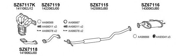 Exhaust System 670060