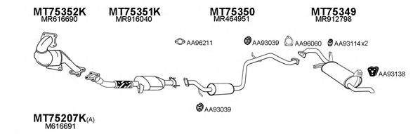 Exhaust System 750044