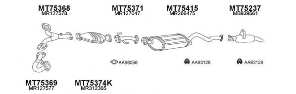 Exhaust System 750074