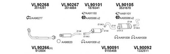 Exhaust System 900120
