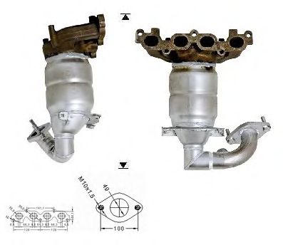 Catalytic Converter 72511